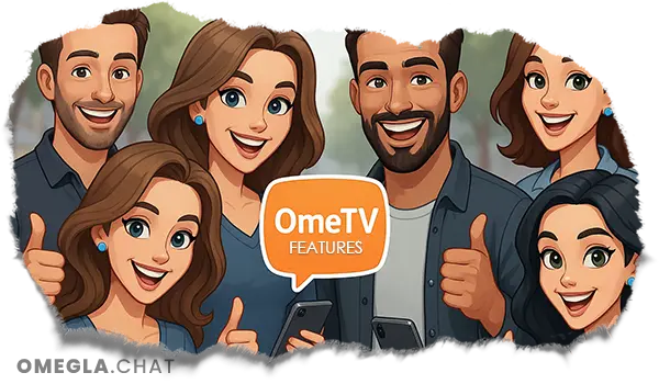 OmeTV Funktionen OmeTV Funktionen